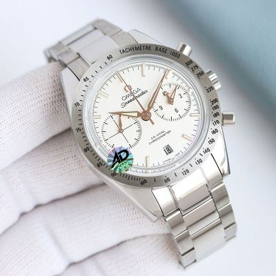 Omega Speedmaster 9300 Movement 41.5mm Pot Lid Glass Mirror Watch